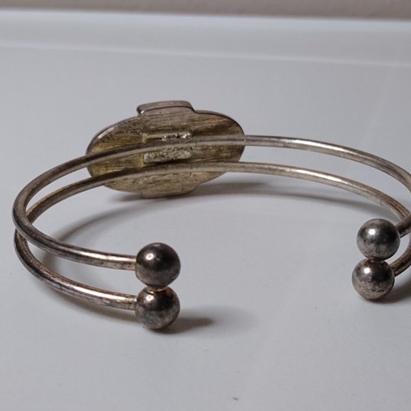 Vintage Metal Open Bangle - Picture 10 of 14